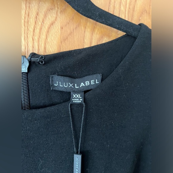 Juxlabel long sleeve ruched midi dress XXL - Picture 2 of 6